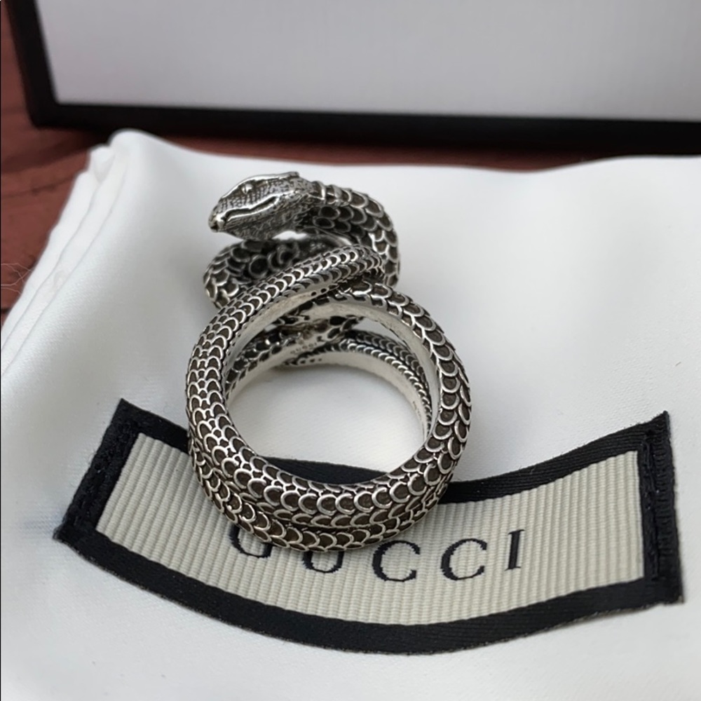 Gucci Garden Snake Ring - Picture 8 of 9